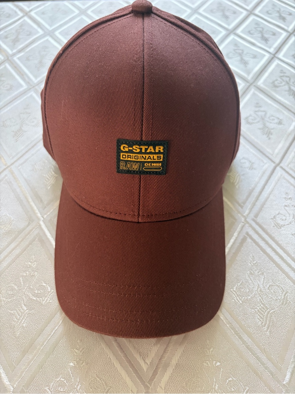 G-Star Rust Brown Adjustable Baseball Cap